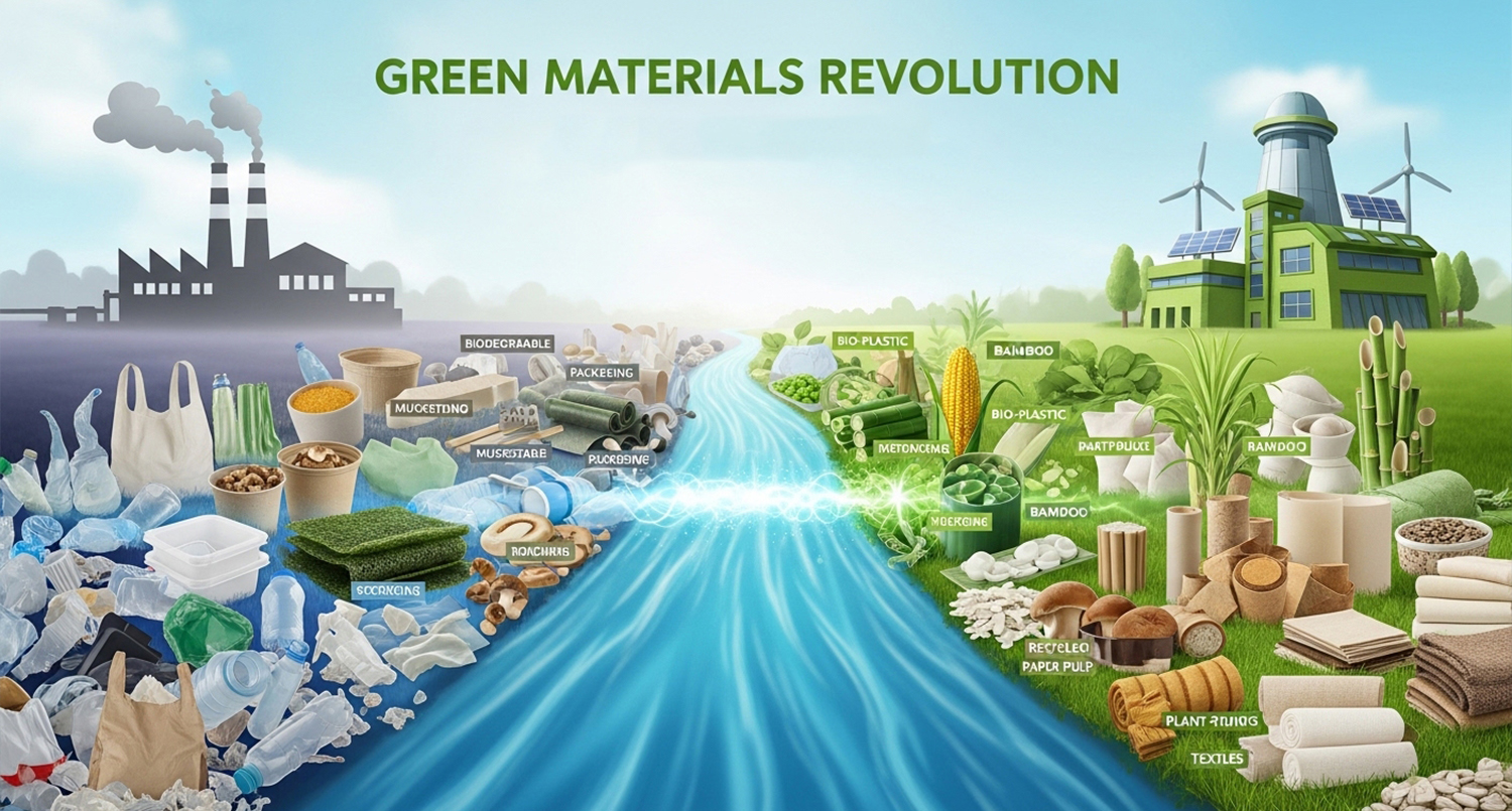 Green Materials Revolution How Eco-Friendly Alternatives Are Replacing Traditional Plastics