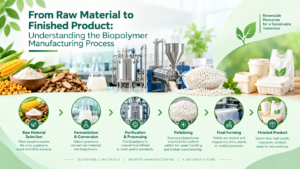 From Raw Material to Finished Product: Understanding the Biopolymer Manufacturing Process