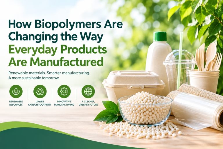 How Biopolymers Are Changing the Way Everyday Products Are Manufactured