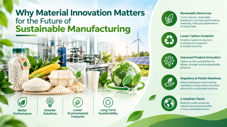 Why Material Innovation Matters for the Future of Sustainable Manufacturing